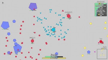 Diep.io tri-trapper kills and survivals