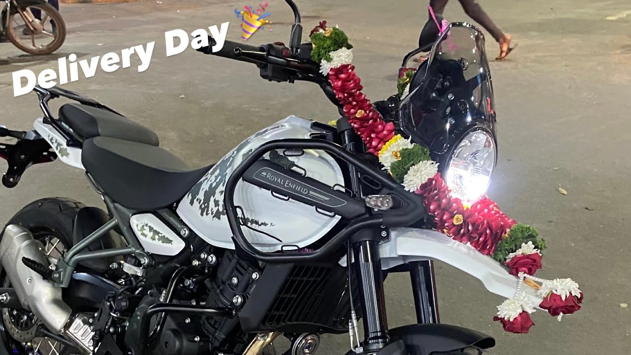  Taking Delivery of Royal Enfield Himalayan 450 🏍️ #himalayan #himalayan450 #bikedelivery #dreambike