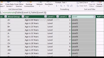 How to create Concatenate Dax Formula | Power pivot excel
