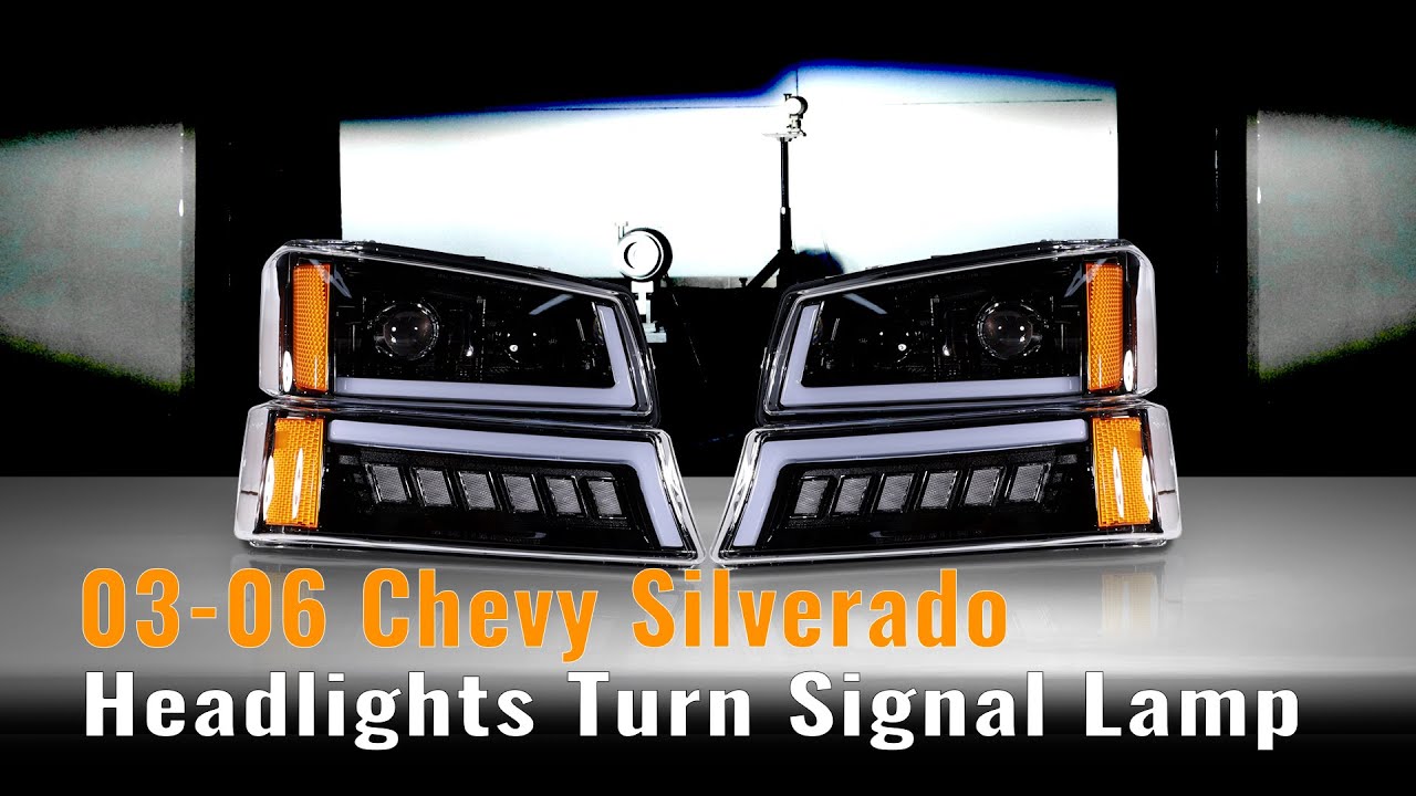 03-06 Chevy Silverado Headlight Upgrade Chevrolet Avalanche 1500 2500 Led Headlights Conversion