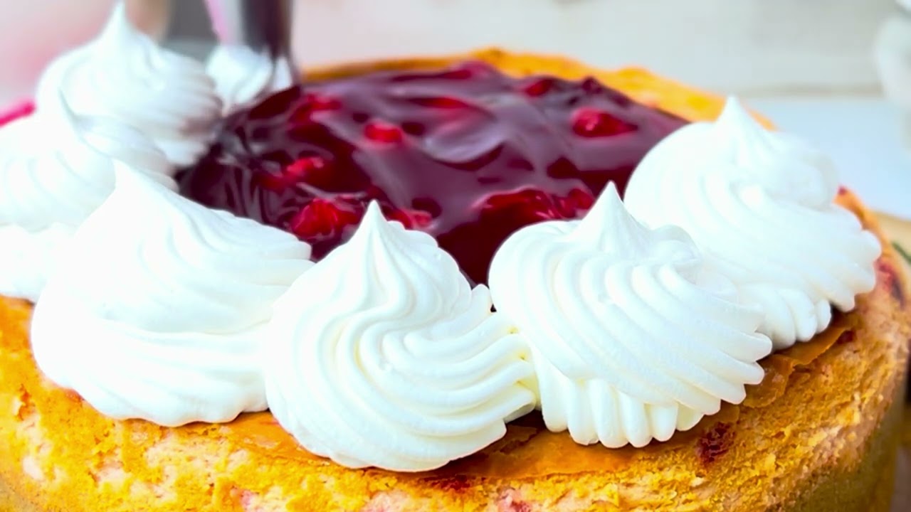 Cherry cheesecake