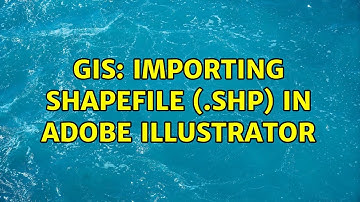 GIS: Importing shapefile (.shp) in Adobe Illustrator (2 Solutions!!)