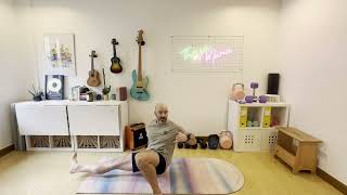 Peak Bear Plank to Forward Kick Through