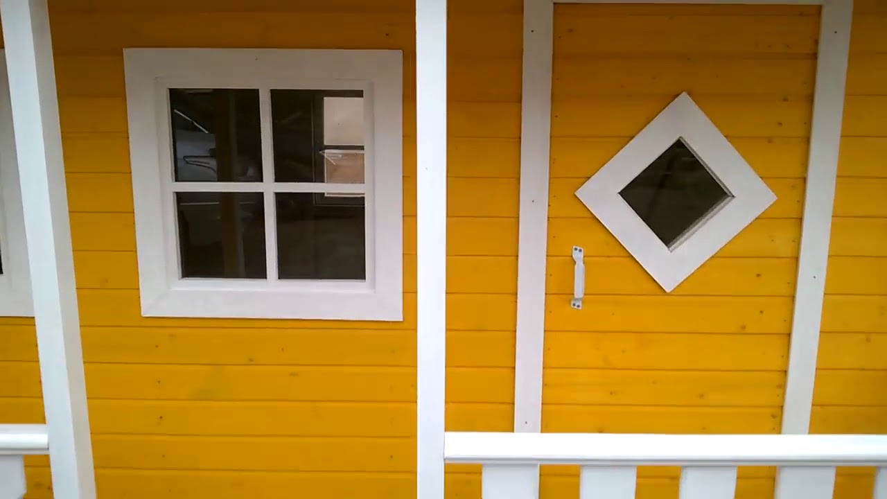 Детский домик для дачи. Проект №5 - YouTube