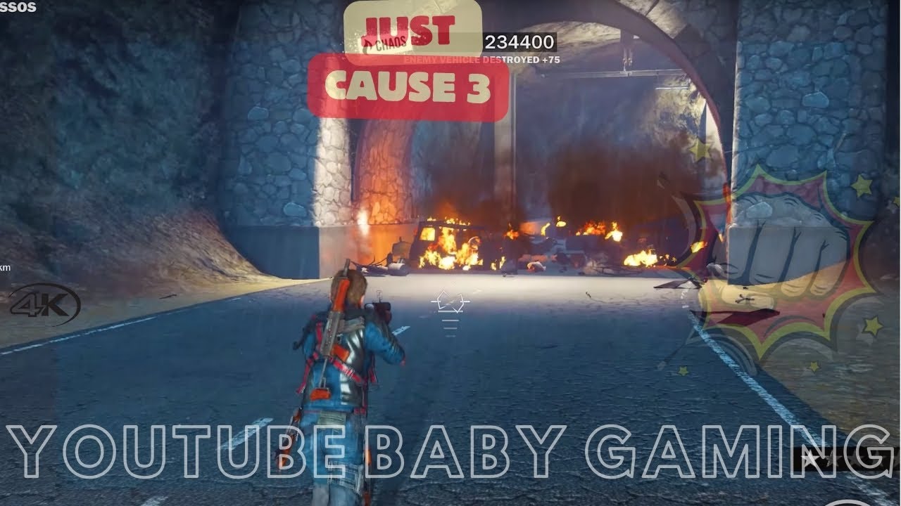 JUST CAUSE 3 MASSOS CINTA PETRA ESPIA BASSA RDX 108 [YouTube BABY