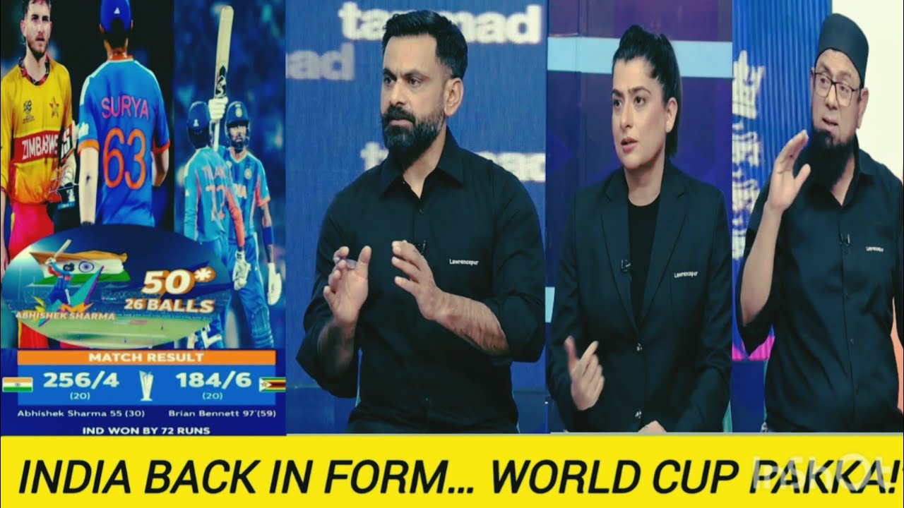 IND vs ZIM | India Win by 72 Runs | Hardik Pandya All-Round Masterclass | Analysis by Hafeez & Sana