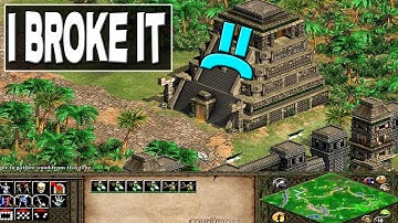 Age of Empires 2 - vs Hardest Computer (LOL I BROKE IT)