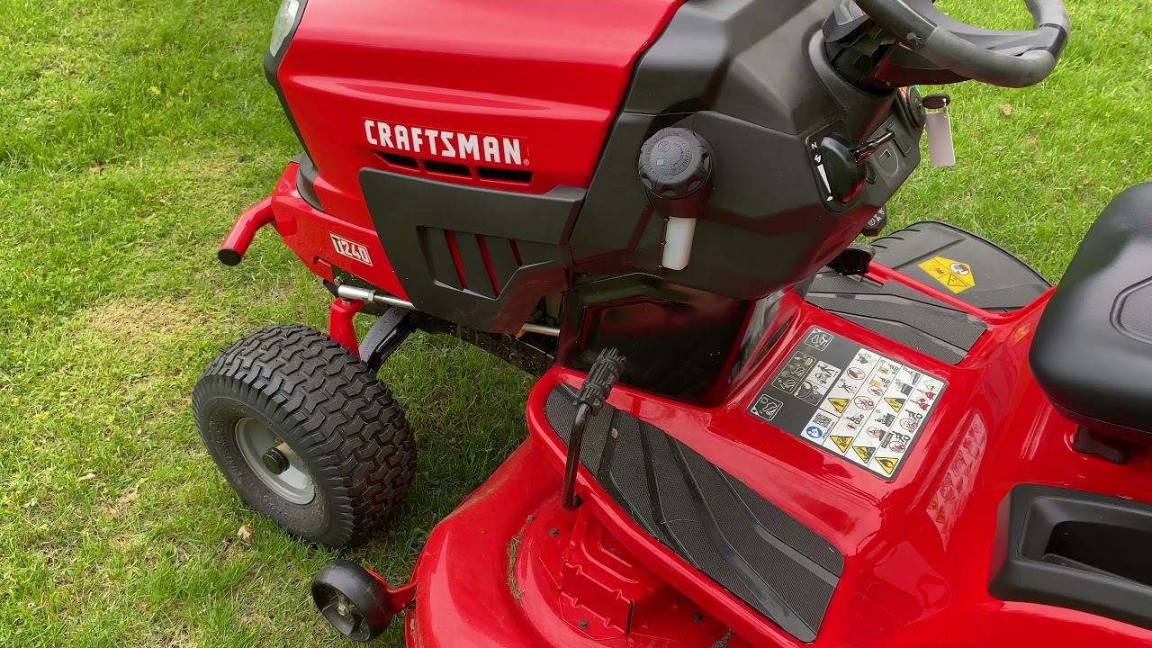 Craftsman t240 review - YouTube