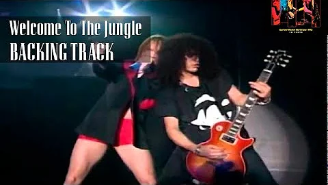 Welcome To The Jungle live in Tokyo 92' - Guns N' Roses BACKING TRACK