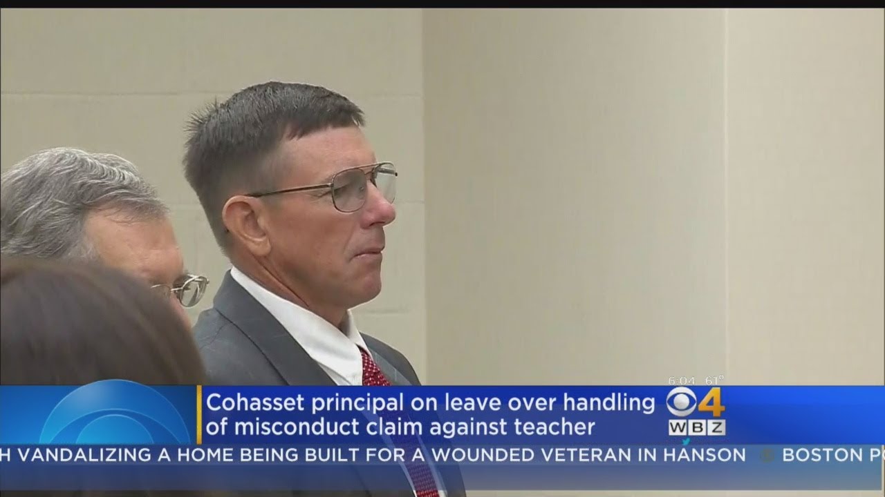 Cohasset Principal On Leave After Teacher Accused Of Student Assault