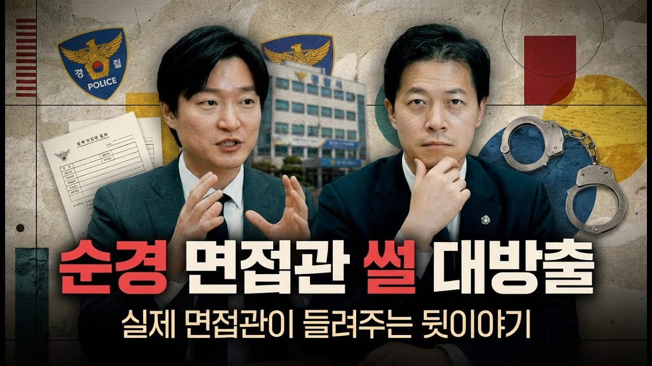 전직 경찰이 본 순경 면접 이야기