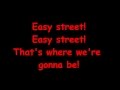 Annie jr  easy street with lyrics