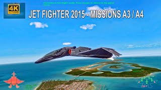 Jetfighter 2015 - Aerial Combat Campaign Mission A3 A4 - Modern Air Combat Gameplay (4K) screenshot 5