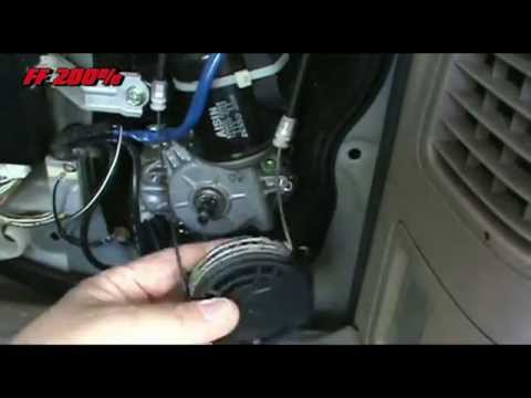 Toyota Sienna 2004 Power Sliding Door Cable & Center Hinge Replacement