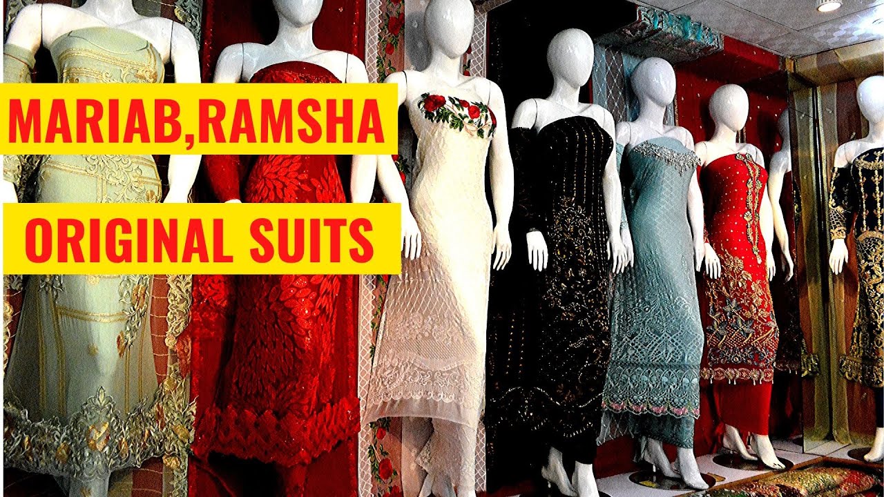 ramsha maria b ladies fancy dresses at wholesale and retail prices 2020 China Market