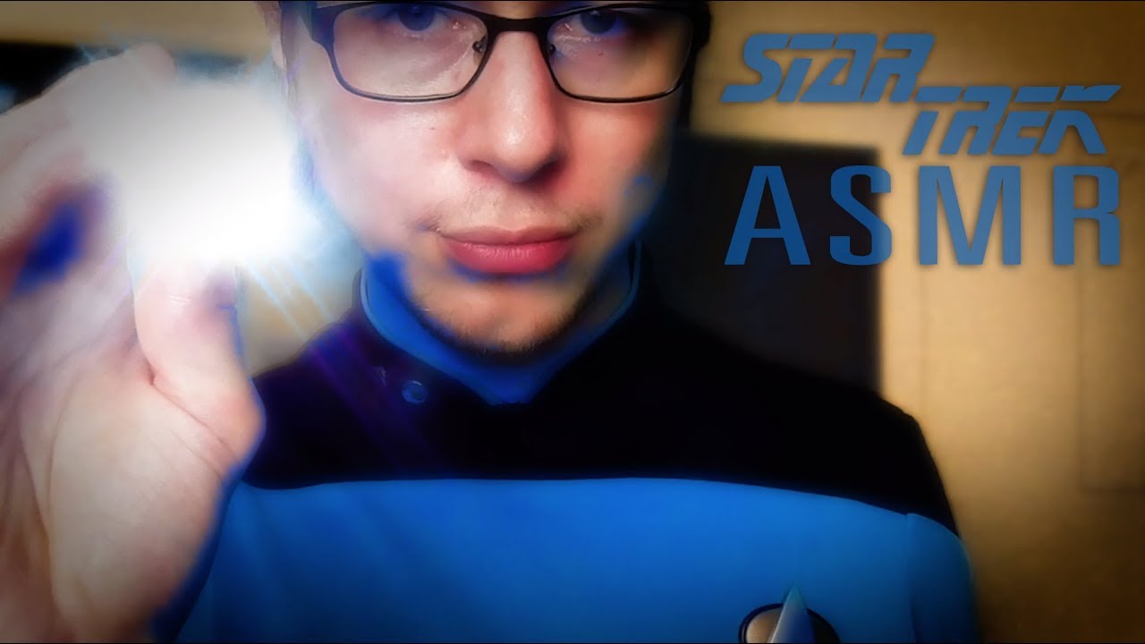 Star Trek ASMR (Sickbay Cranial Nerve Exam Roleplay)