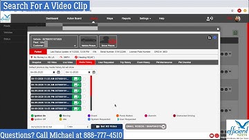 How to Search for Video Clips (HD Fleet)