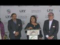 Conferencia de prensa de la senadora Antares Vázquez, del Grupo Parlamentario de Morena