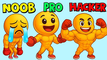 Level Up Runner ❌🔥 Ultimate Upgrade Challenge | NOOB vs PRO vs HACKER Max Gameplay Ep034