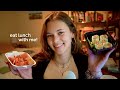 Asmr  sushi mukbang  eat lunch with me lunch date chewing drinking sounds whispering