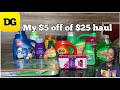Dollar general $5 off $25, all digital | some fail 🤦🏽‍♀️| tide, gain, purex and more .