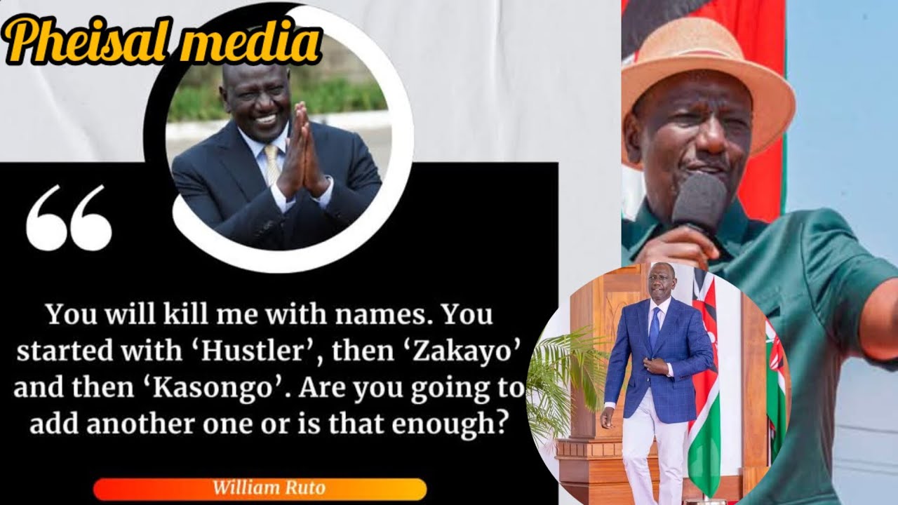 El Chapo & Deputy Jesus - why Kenya's president has so many ...