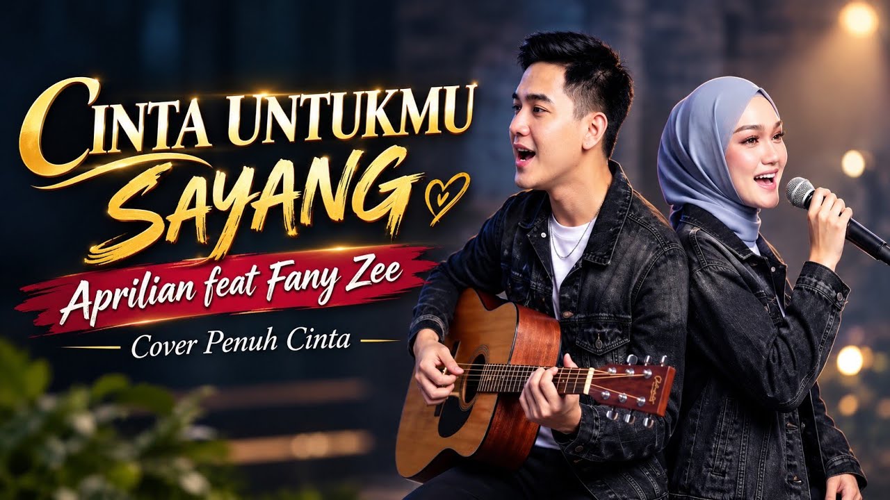 CINTA UNTUKMU SAYANG - Aprilian feat Fany Zee | Duet Penuh Cinta | Cover Slow Rock Melayu 