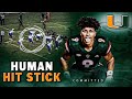 The miami hurricanes pick up a head bussin lb  wre25