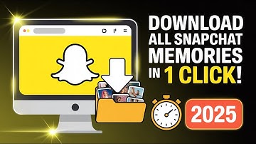 Download All Snapchat Memories in 1 Click (2025) | No Coding Needed | 1 Minute Guide