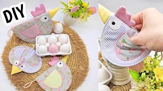 CUTE CHICKEN POT HOLDER | EASY SEWING TUTORIAL by Showofcrafts 2,242 views 2 months ago 5 minutes, 24 seconds