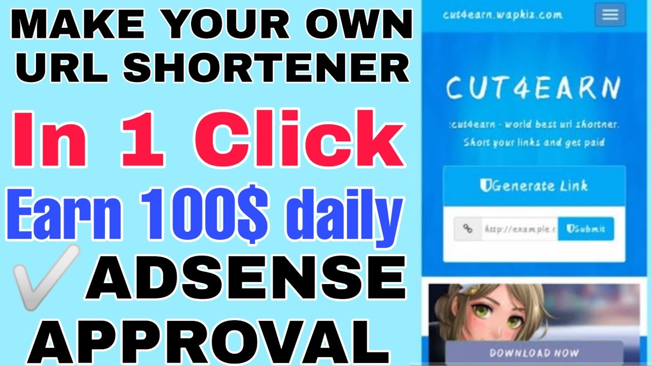 How to Make Url Shortener Website || Earn Money from Own Url Shortener ...