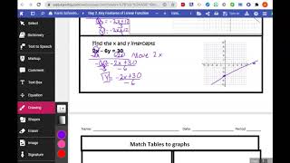 Day 2 Key Features of Linear Functions