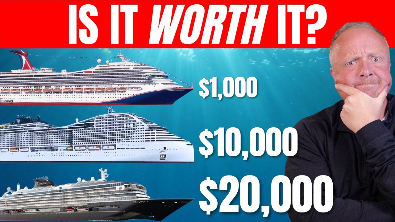 $1K vs $10K vs $20K Cruises: What’s The Difference?