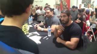 Day in the life- Meeting Wwe superstars The Shield in Sydney Australia