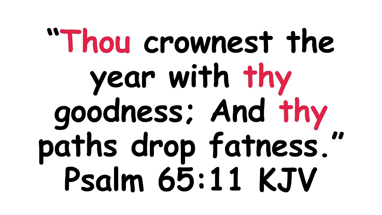 PSALM 65 11 Explained wordoftheday GODS Blessing For The New Year psalm-65-11-explained-wordoftheday-gods-blessing-for-the-new-year