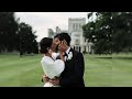 Ashridge House // Monochrome Wedding Styling Inspiration // UK Wedding Videographer