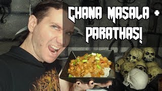 Easy Vegan Chana Masala With Partathas