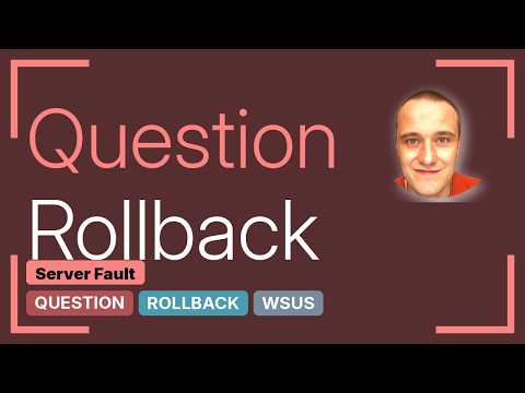 How to roll back or uninstall Microsoft patch using WSUS? (2 Solutions!!)