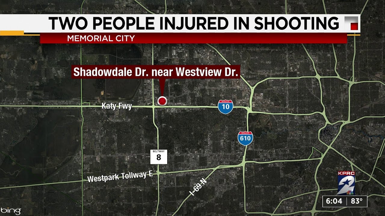 Double shooting leaves 2 men injured in Memorial City, police say - YouTube