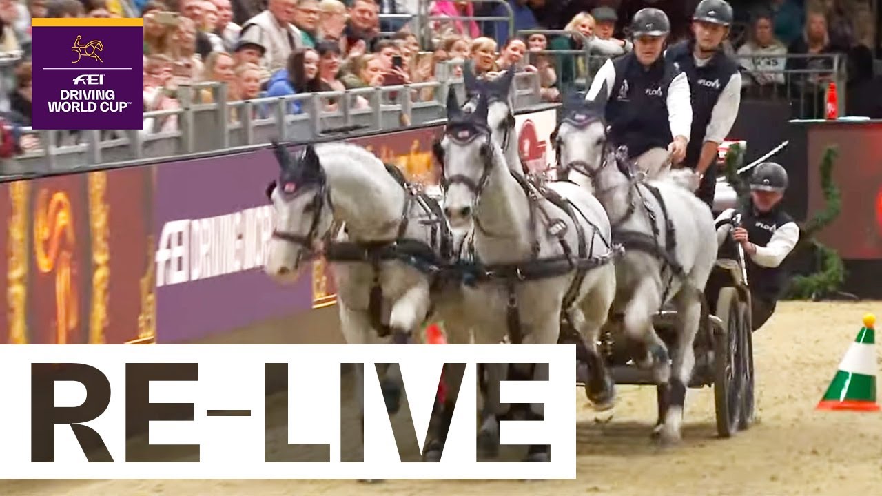 RE-LIVE Competition 2 - FEI Driving World Cup 2022-2023 London ExCel