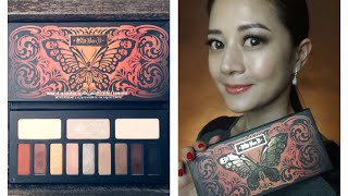 Kat Von D Monarch eyeshadow Palette Swatches & demo