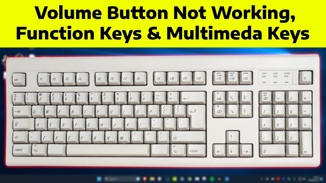 How To Fix Volume Button Not Working Reverse Function Keys And ...