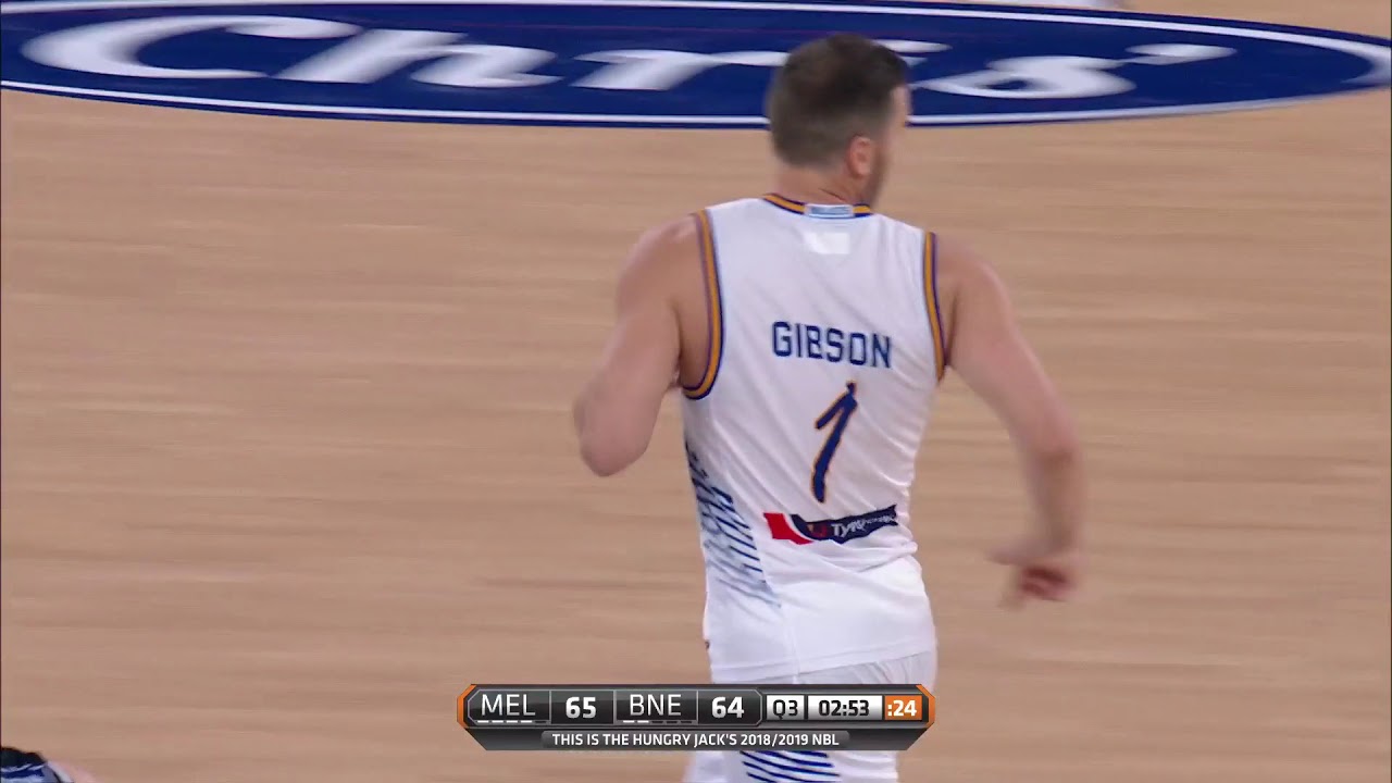 Adam Gibson with 19 Points vs. Melbourne United