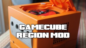 GameCube Region Switch Mod - Japan to US tutorial