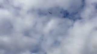 MPX EasyGlider Pro Blue Edition at windy day