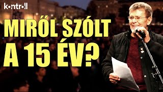 Nagy Bandó András A Kossuth Téri Demonstráción