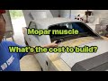 What’s the cost to build an A body mopar?