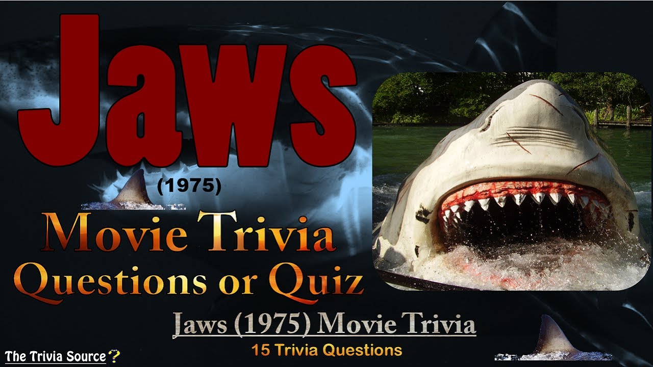 Jaws 1975 Movie Trivia Quiz Youtube