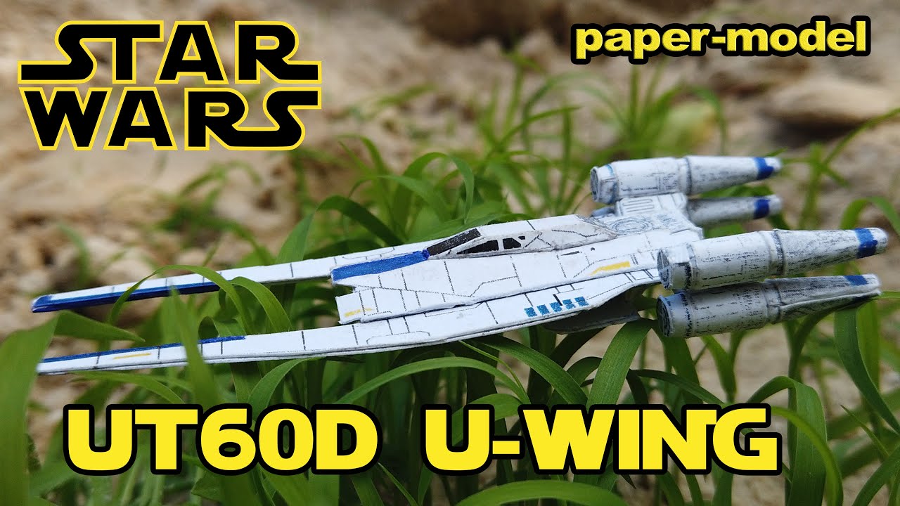 DIY Papercraft Star Wars Faucon millenium 