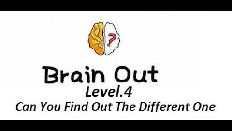 Brain Out 2 lv.4 Can You Find Out The Different One? Walkthrough Gameplay In PC